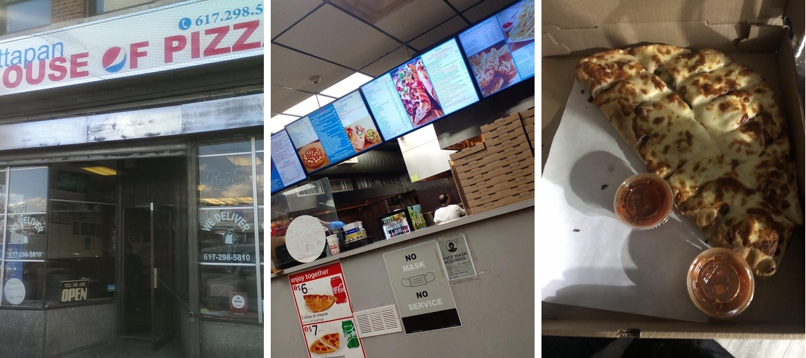 Mattapan House of Pizza Menu